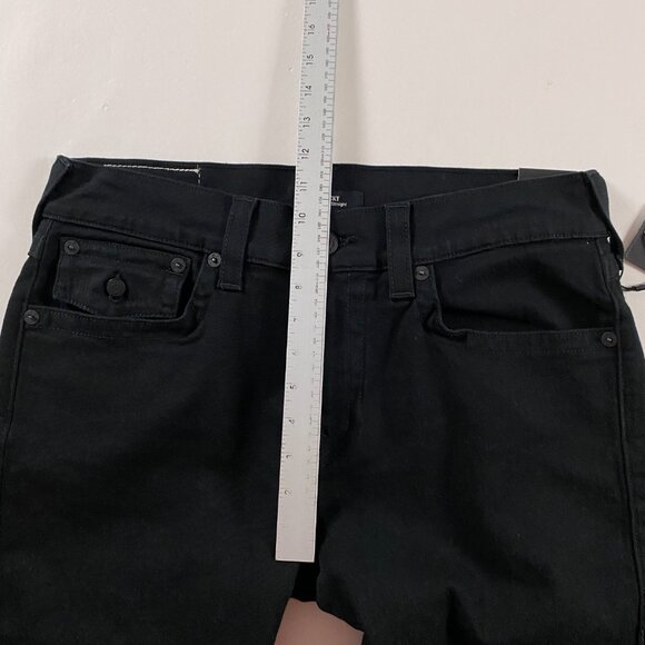 NWT True Religion Ricky Relaxed Straight Jean Shorts Men's 31 Measures 34 Black - Picture 12 of 15